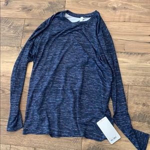 NWT lululemon men’s el court long sleeve tee *tall